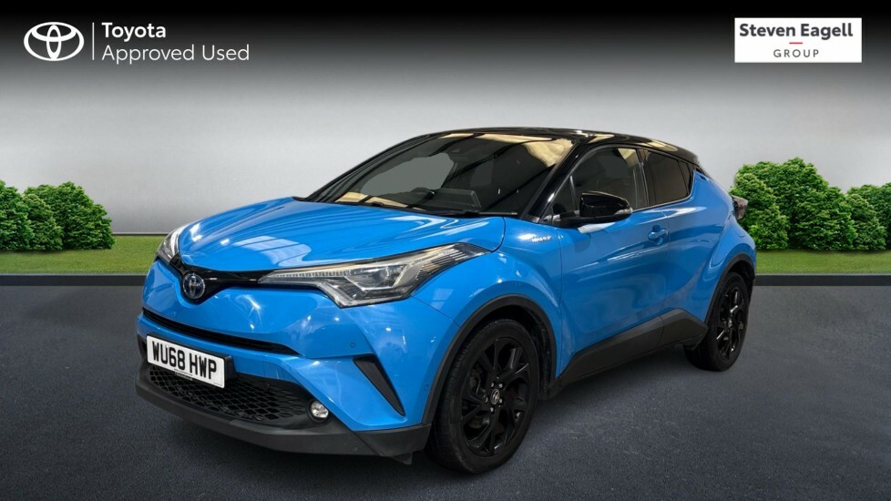 Toyota C-Hr 1.8 Vvt-h Dynamic Cvt Euro 6 Ss WU68HWP Blue #3