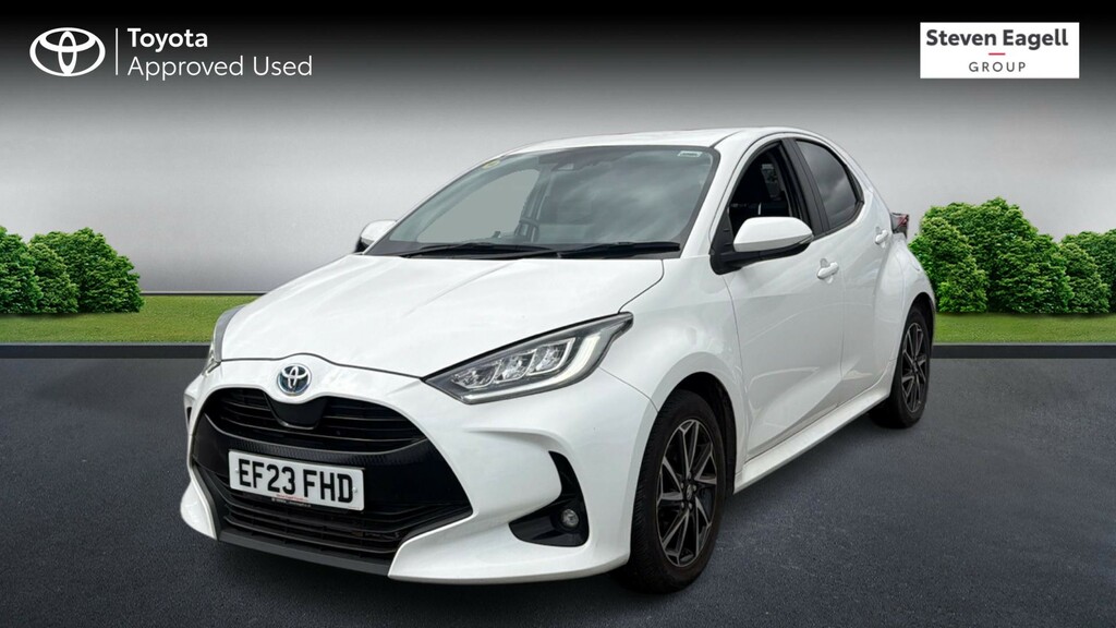 Toyota Yaris 1.5 Vvt-h Design E-cvt Euro 6 Ss White #3