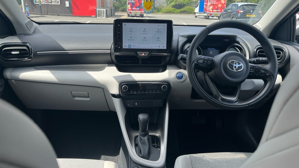 Toyota Yaris 1.5 Vvt-h Excel E-cvt Euro 6 Ss White #6