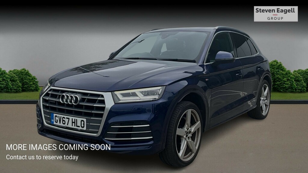 Audi Q5 2.0 Tfsi S Line S Tronic Quattro Euro 6 Ss Blue #3