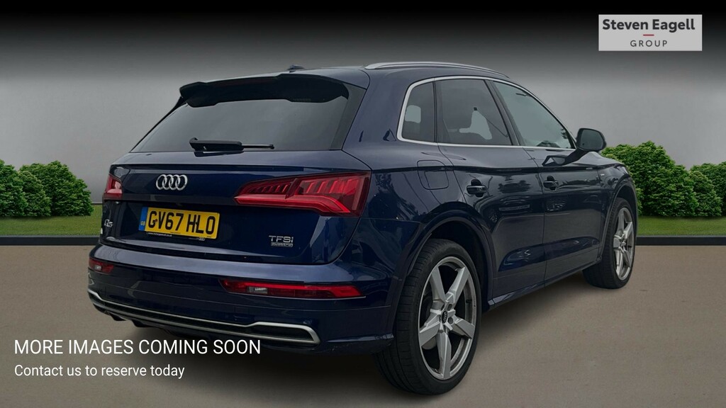 Audi Q5 2.0 Tfsi S Line S Tronic Quattro Euro 6 Ss Blue #4