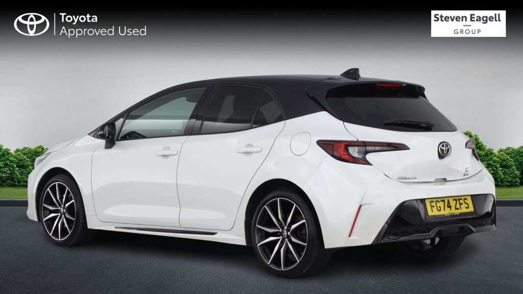 Toyota Corolla 2.0 Vvt-h Gr Sport Cvt Euro 6 Ss White #4
