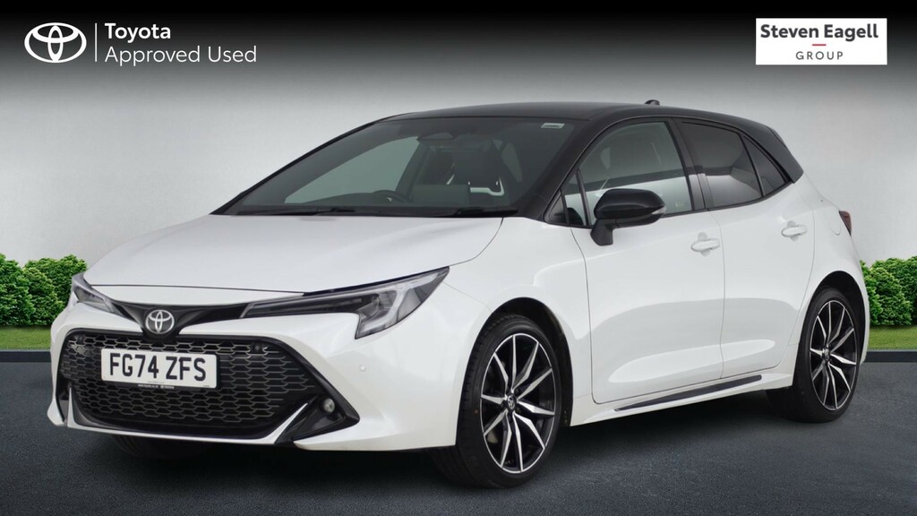 Toyota Corolla 2.0 Vvt-h Gr Sport Cvt Euro 6 Ss White #3