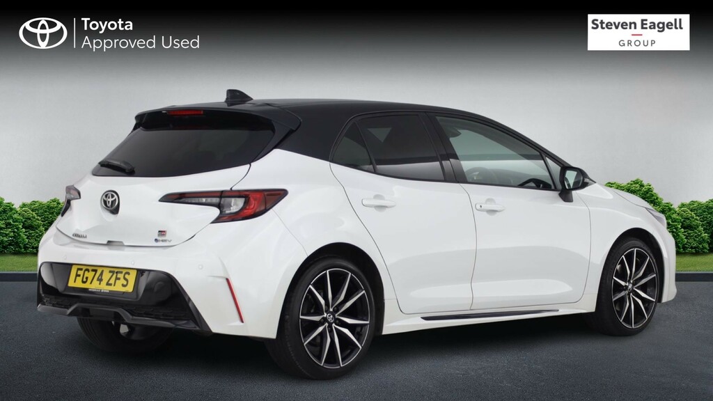 Toyota Corolla 2.0 Vvt-h Gr Sport Cvt Euro 6 Ss White #2