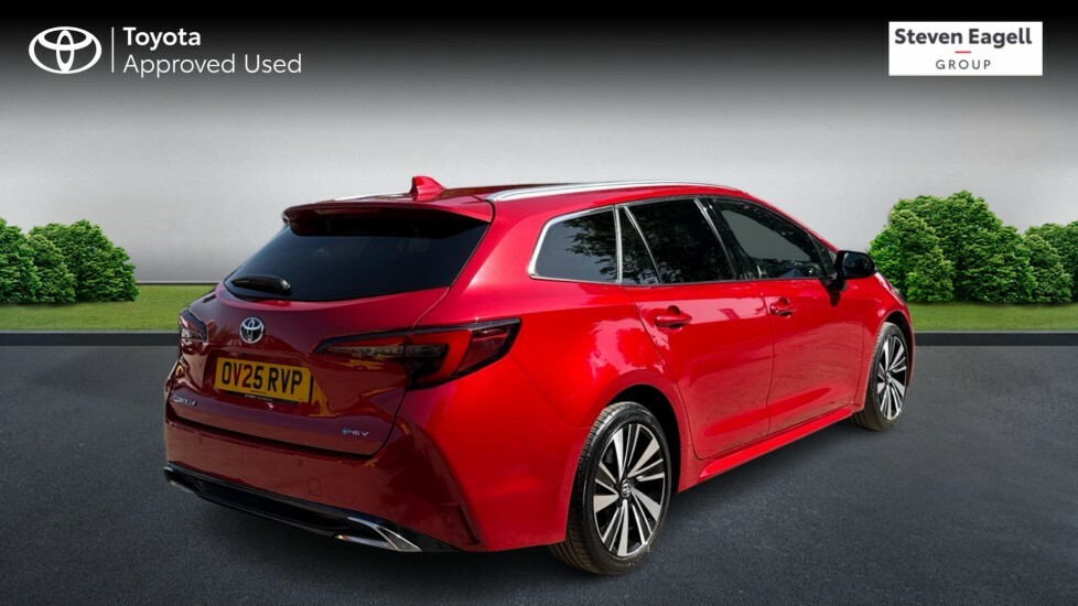 Toyota Corolla 1.8 Vvt-h Design Touring Sports Cvt Euro 6 Ss 5 OV25RVP Red #2