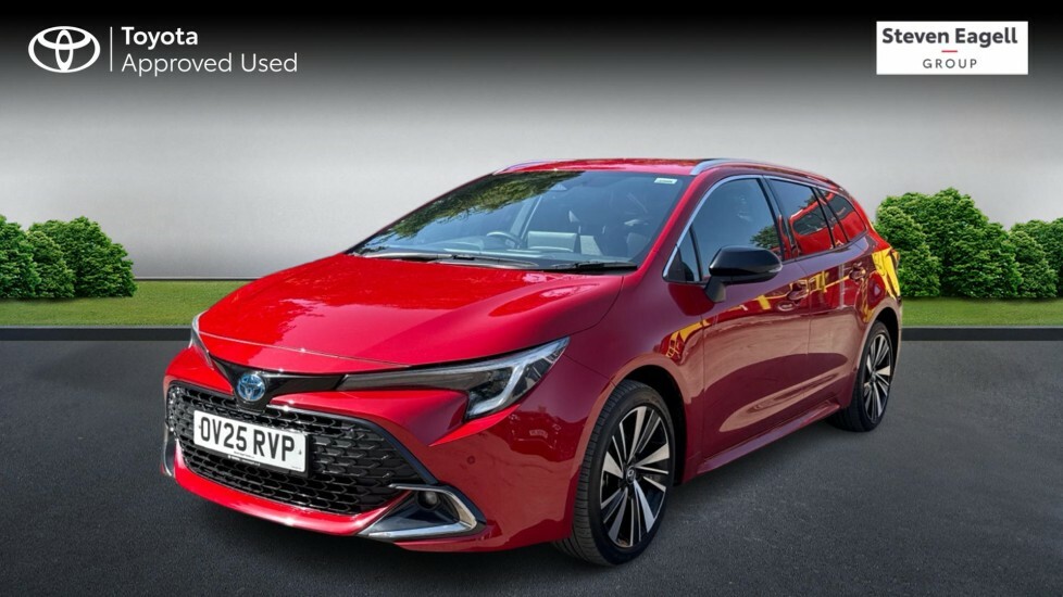 Toyota Corolla 1.8 Vvt-h Design Touring Sports Cvt Euro 6 Ss 5 OV25RVP Red #3
