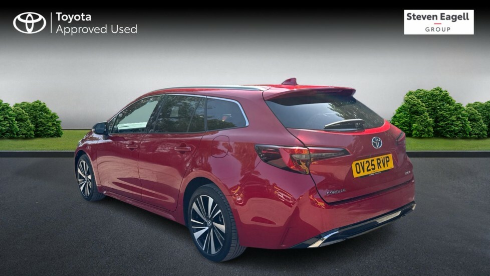 Toyota Corolla 1.8 Vvt-h Design Touring Sports Cvt Euro 6 Ss 5 OV25RVP Red #4