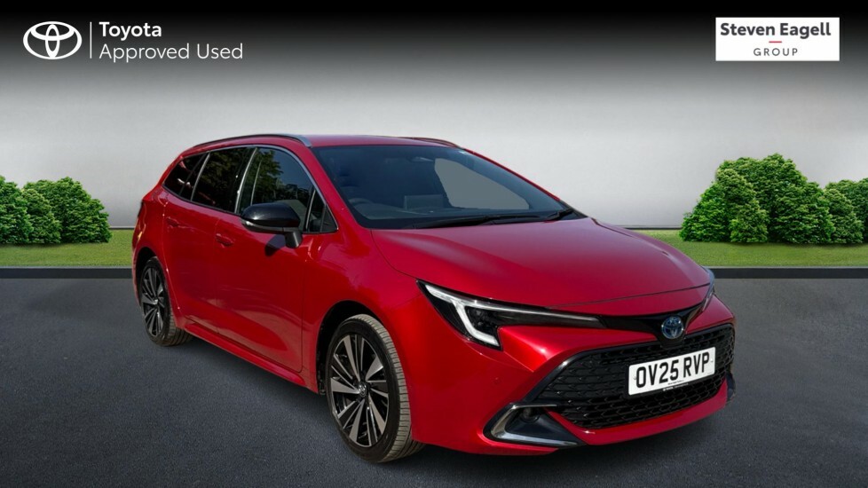 Toyota Corolla 1.8 Vvt-h Design Touring Sports Cvt Euro 6 Ss 5 Red