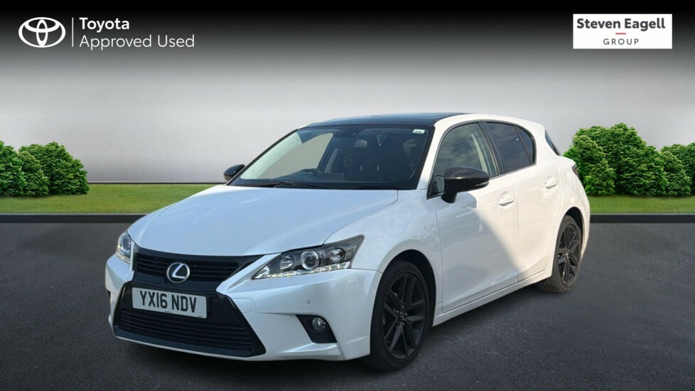 Lexus CT 1.8 200H Sport Cvt Euro 6 Ss White #3
