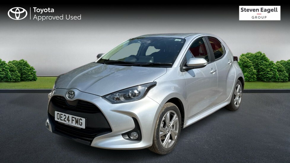 Toyota Yaris 1.5 Vvt-h Icon E-cvt Euro 6 Ss OE24FMG Silver #3