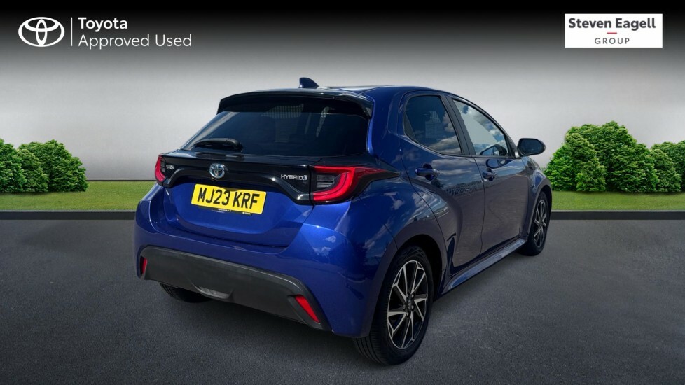 Toyota Yaris 1.5 Vvt-h Design E-cvt Euro 6 Ss Blue #2