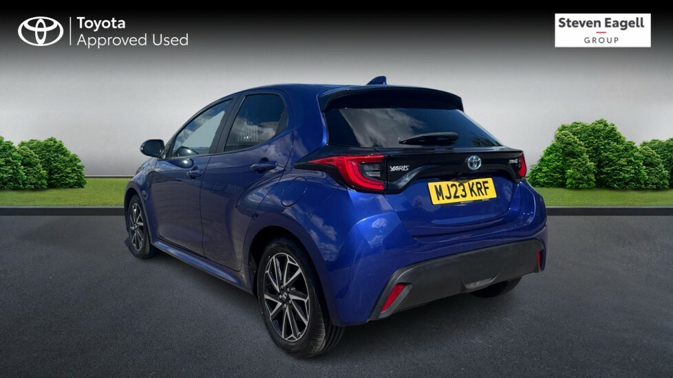 Toyota Yaris 1.5 Vvt-h Design E-cvt Euro 6 Ss Blue #4