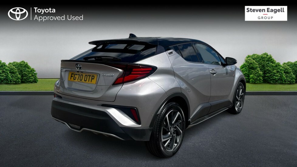 Toyota C-Hr 1.8 Vvt-h Dynamic Cvt Euro 6 Ss Silver #2