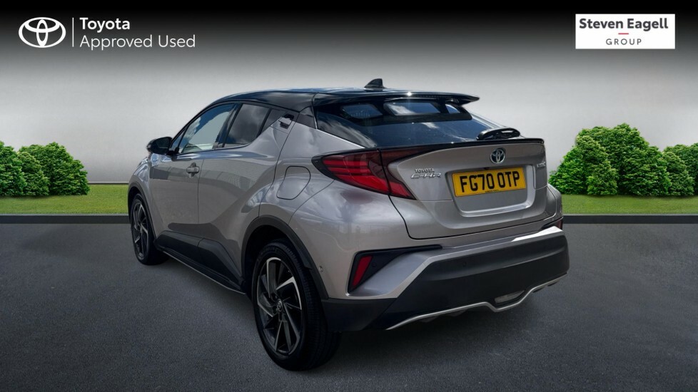 Toyota C-Hr 1.8 Vvt-h Dynamic Cvt Euro 6 Ss Silver #4
