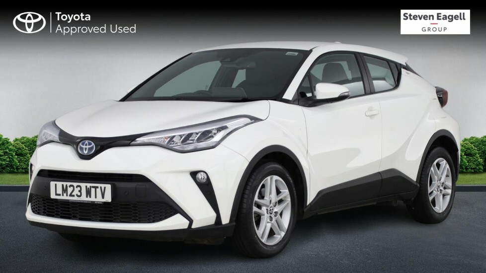 Toyota C-Hr 1.8 Vvt-h Icon Cvt Euro 6 Ss White #3