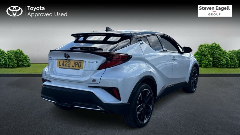 Toyota C-Hr 1.8 Vvt-h Gr Sport Cvt Euro 6 Ss White #2