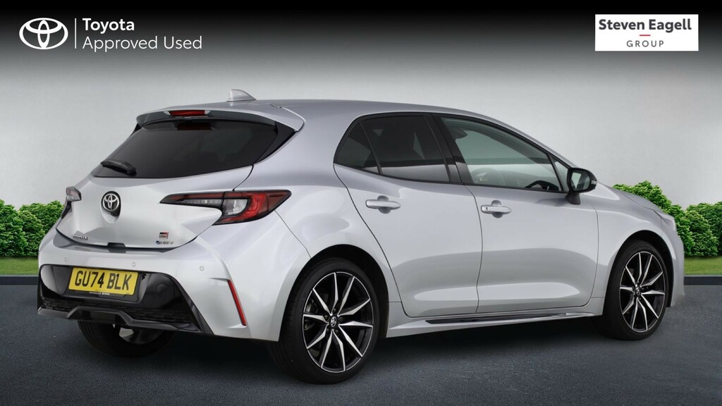 Toyota Corolla 2.0 Vvt-h Gr Sport Cvt Euro 6 Ss Silver #2