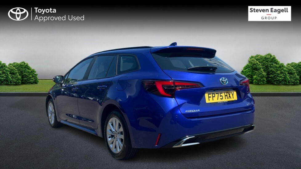 Toyota Corolla 2.0 Vvt-h Icon Touring Sports Cvt Euro 6 Ss FP75HXY Blue #4