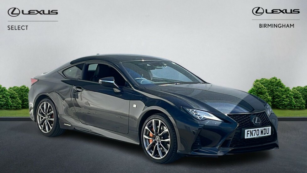 Lexus RC 2.5 300H F Sport E-cvt Euro 6 Ss Black