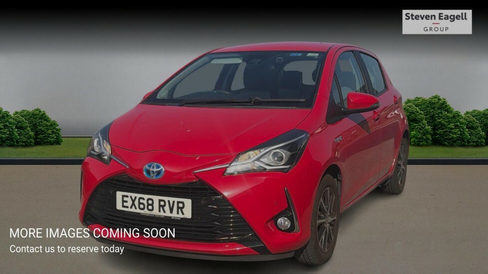 Toyota Yaris 1.5 Vvt-h Icon Tech E-cvt Euro 6 Ss EX68RVR Red #3
