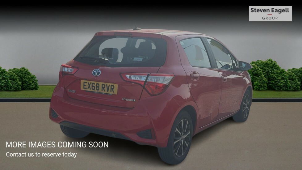 Toyota Yaris 1.5 Vvt-h Icon Tech E-cvt Euro 6 Ss EX68RVR Red #4