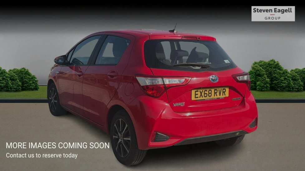 Toyota Yaris 1.5 Vvt-h Icon Tech E-cvt Euro 6 Ss EX68RVR Red #2