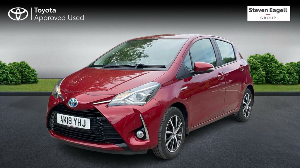 Toyota Yaris 1.5 Vvt-h Icon Tech Hatchback Hybrid E- Red #3