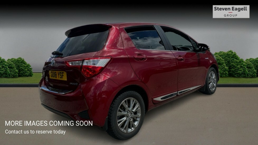 Toyota Yaris Vvt I Icon Tech Red #4