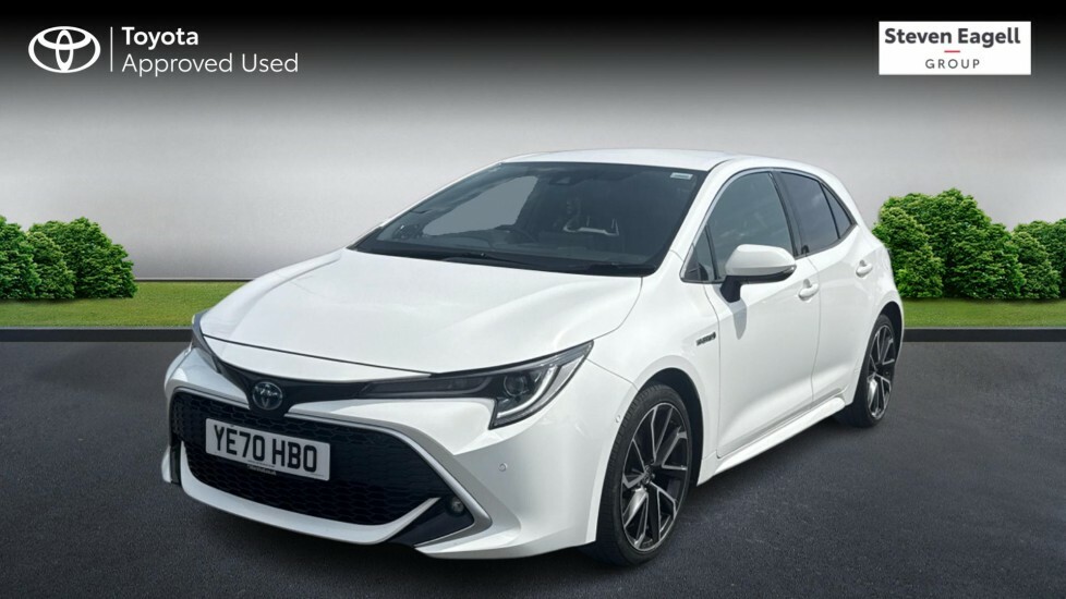 Toyota Corolla 2.0 Vvt-h Excel Cvt Euro 6 Ss White #3