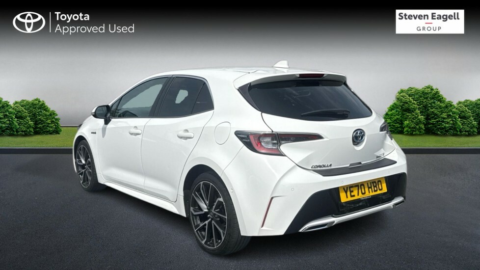 Toyota Corolla 2.0 Vvt-h Excel Cvt Euro 6 Ss White #4