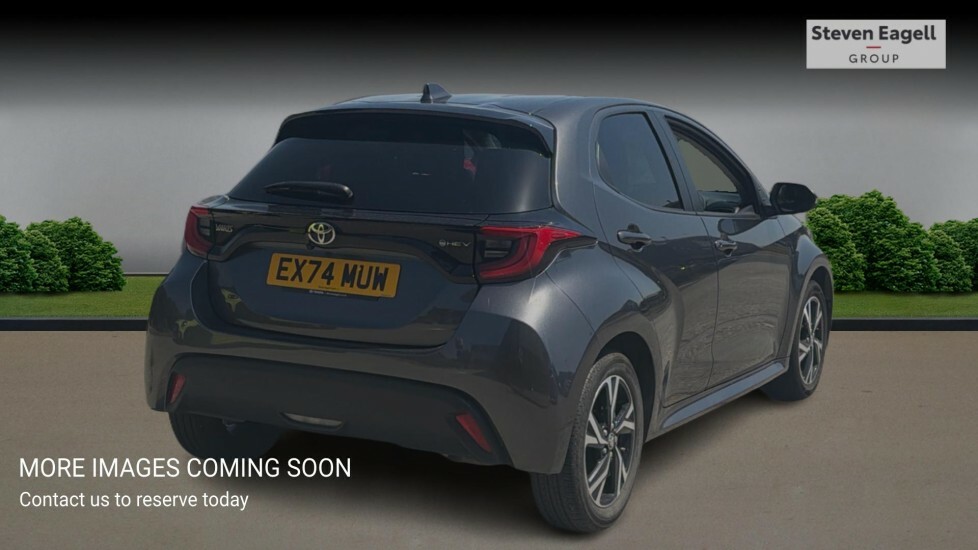 Toyota Yaris 1.5 Vvt-h Design E-cvt Euro 6 Ss EX74MUW Grey #4