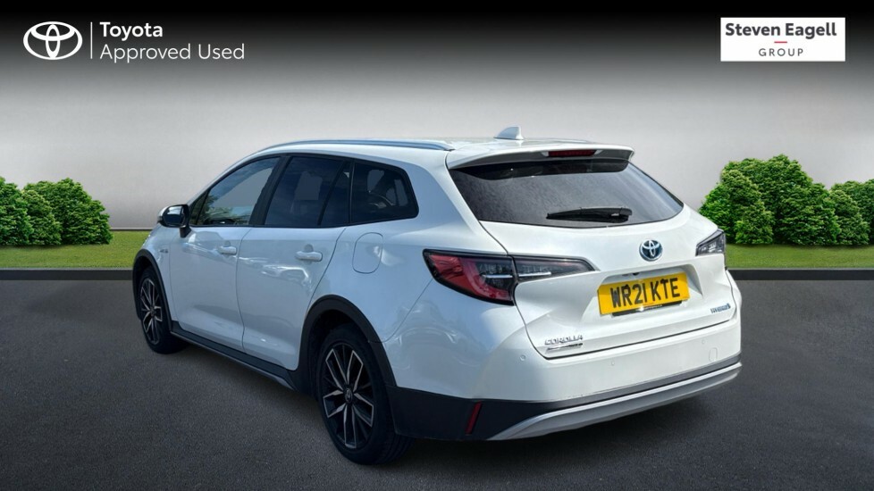 Toyota Corolla 1.8 Vvt-h Trek Touring Sports Cvt Euro 6 Ss White #4