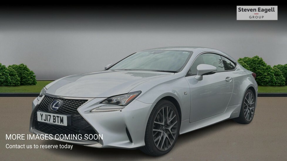Lexus RC 2.5 300H F Sport Cvt Euro 6 Ss Silver #3