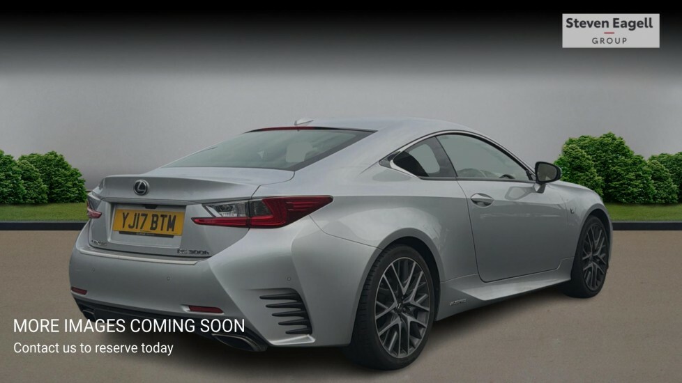 Lexus RC 2.5 300H F Sport Cvt Euro 6 Ss Silver #4