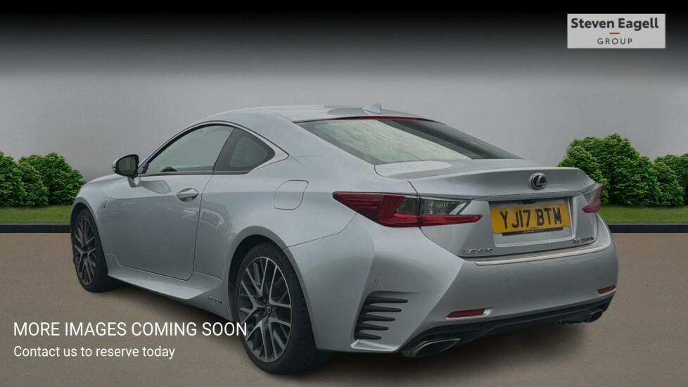 Lexus RC 2.5 300H F Sport Cvt Euro 6 Ss Silver #2