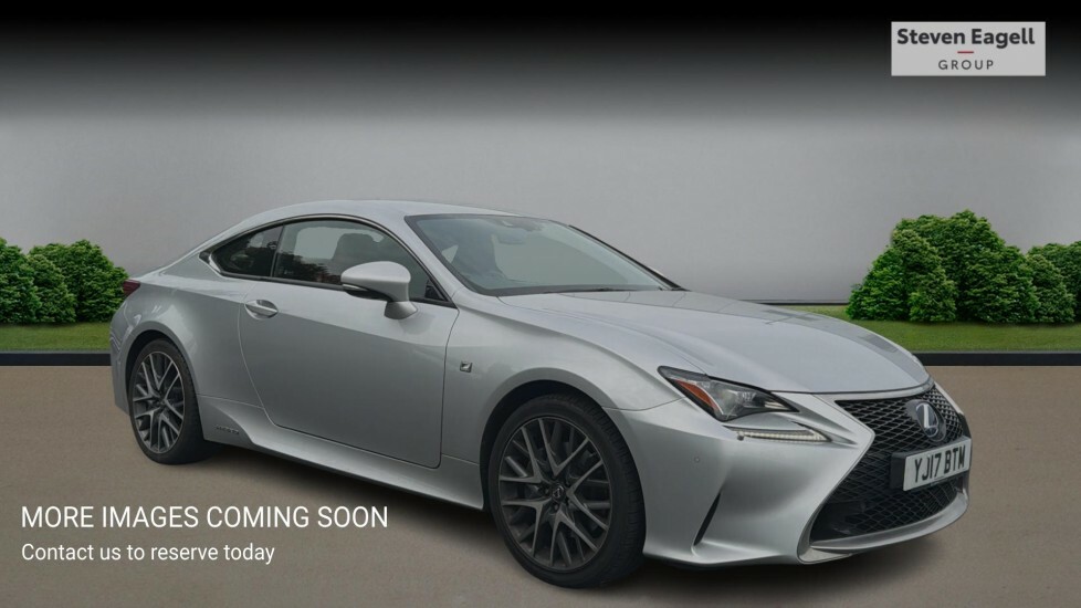 Lexus RC 2.5 300H F Sport Cvt Euro 6 Ss Silver