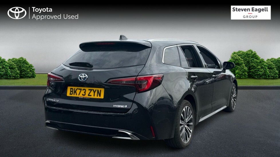 Toyota Corolla 1.8 Vvt-h Design Touring Sports Cvt Euro 6 Ss 5 Black #2