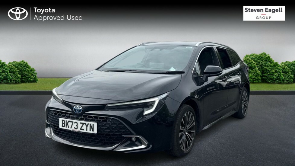 Toyota Corolla 1.8 Vvt-h Design Touring Sports Cvt Euro 6 Ss 5 Black #3