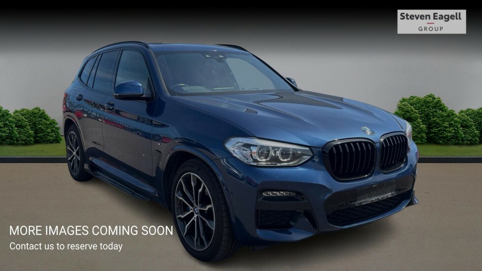 BMW X3 2.0 20D Mht M Sport Xdrive Euro 6 Ss Blue