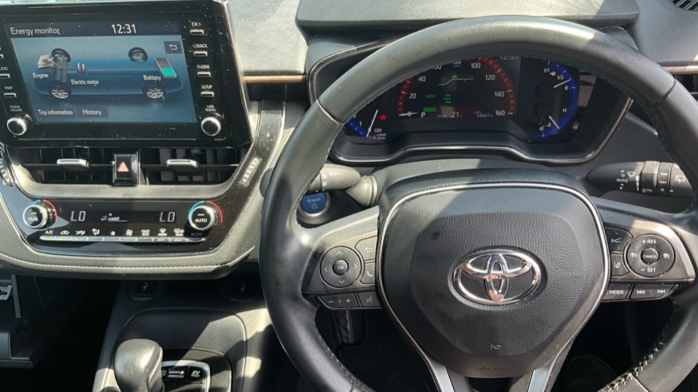 Toyota Corolla 1.8 Vvt-h Trek Touring Sports Cvt Euro 6 Ss Black #6