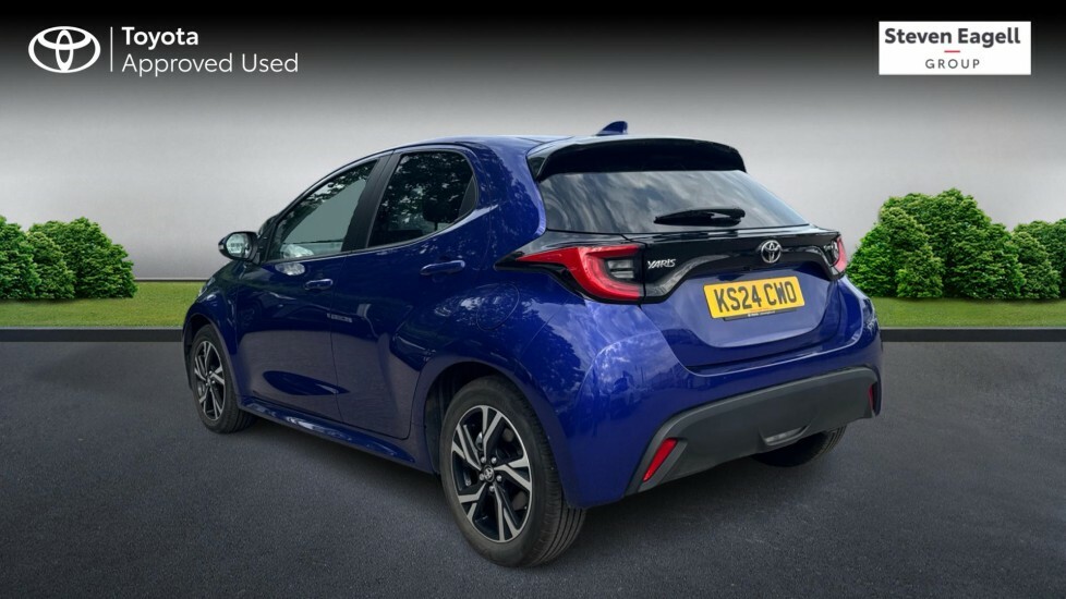 Toyota Yaris 1.5 Vvt-h Design E-cvt Euro 6 Ss Blue #4