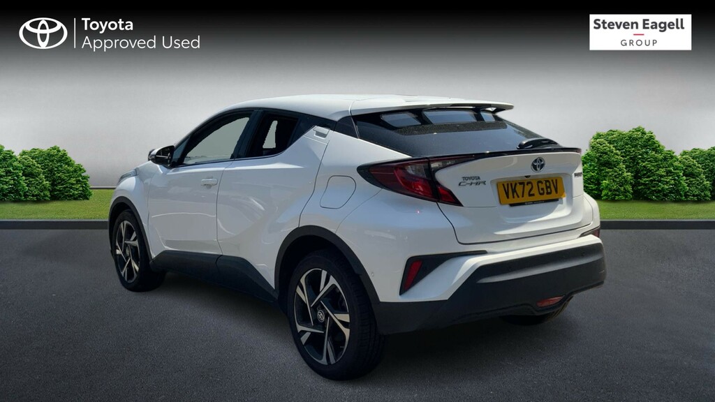 Toyota C-Hr 1.8 Vvt-h Gpf Design Suv Hybrid Cvt Eur White #4
