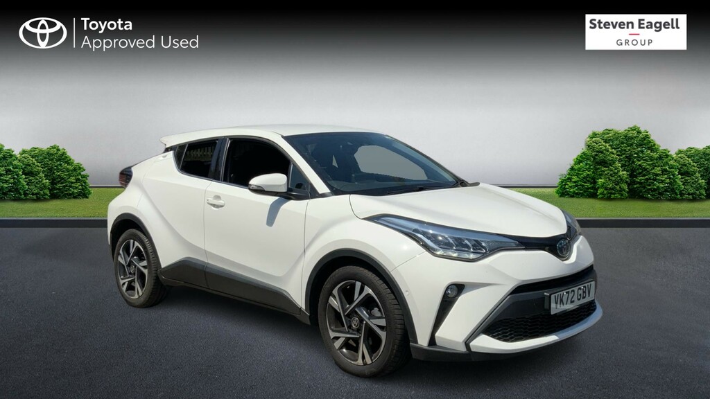 Toyota C-Hr 1.8 Vvt-h Gpf Design Suv Hybrid Cvt Eur White