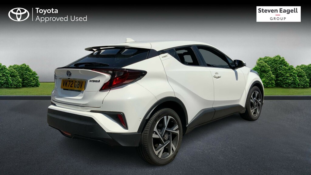 Toyota C-Hr 1.8 Vvt-h Gpf Design Suv Hybrid Cvt Eur White #2