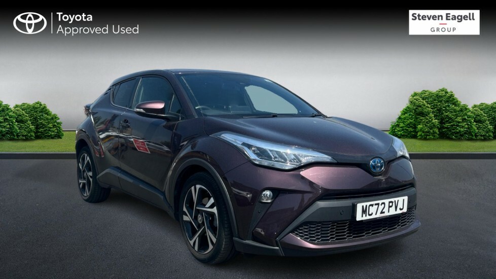 Toyota C-Hr 1.8 Vvt-h Design Cvt Euro 6 Ss Purple