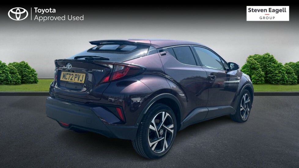 Toyota C-Hr 1.8 Vvt-h Design Cvt Euro 6 Ss Purple #2
