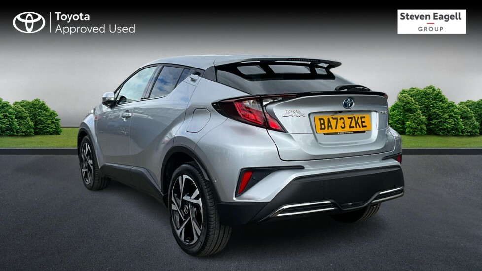 Toyota C-Hr 2.0 Vvt-h Design Cvt Euro 6 Ss Silver #4