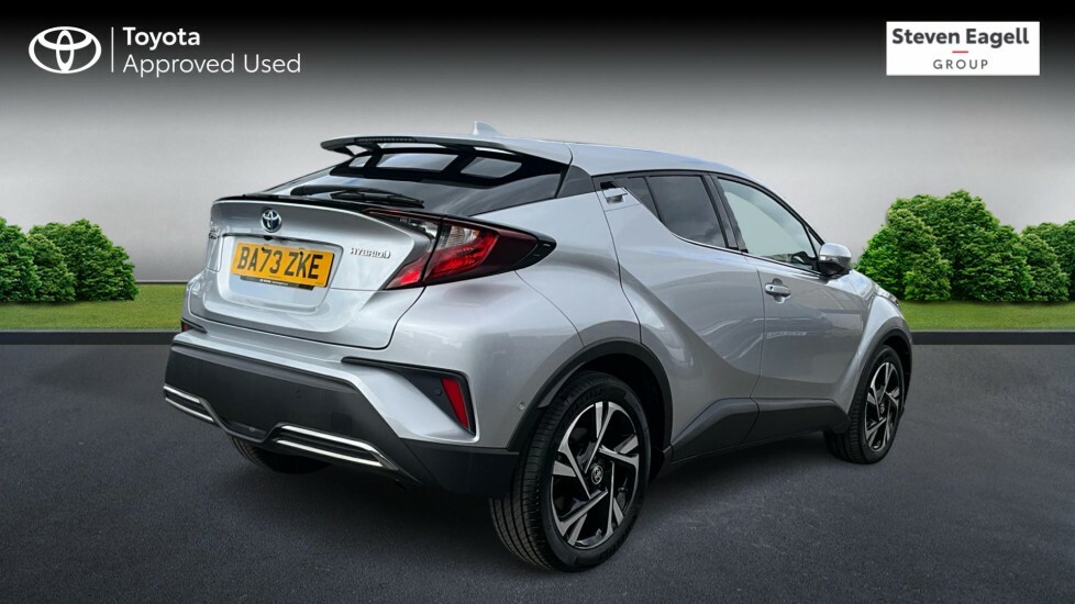 Toyota C-Hr 2.0 Vvt-h Design Cvt Euro 6 Ss Silver #2