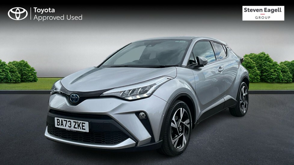 Toyota C-Hr 2.0 Vvt-h Design Cvt Euro 6 Ss Silver #3