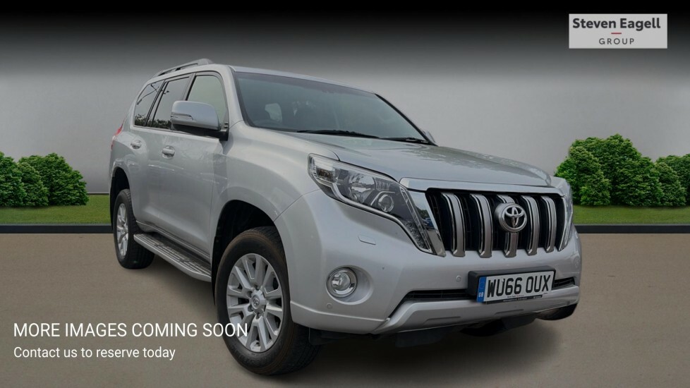 Toyota Land Cruiser 2.8D Icon 4Wd Euro 6 7 Seats Silver